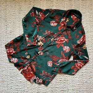 PrettyLittleThing Floral Blouse